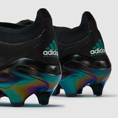 PREDATOR TONGUE ELITE FG - CORE BLACK/GREEN