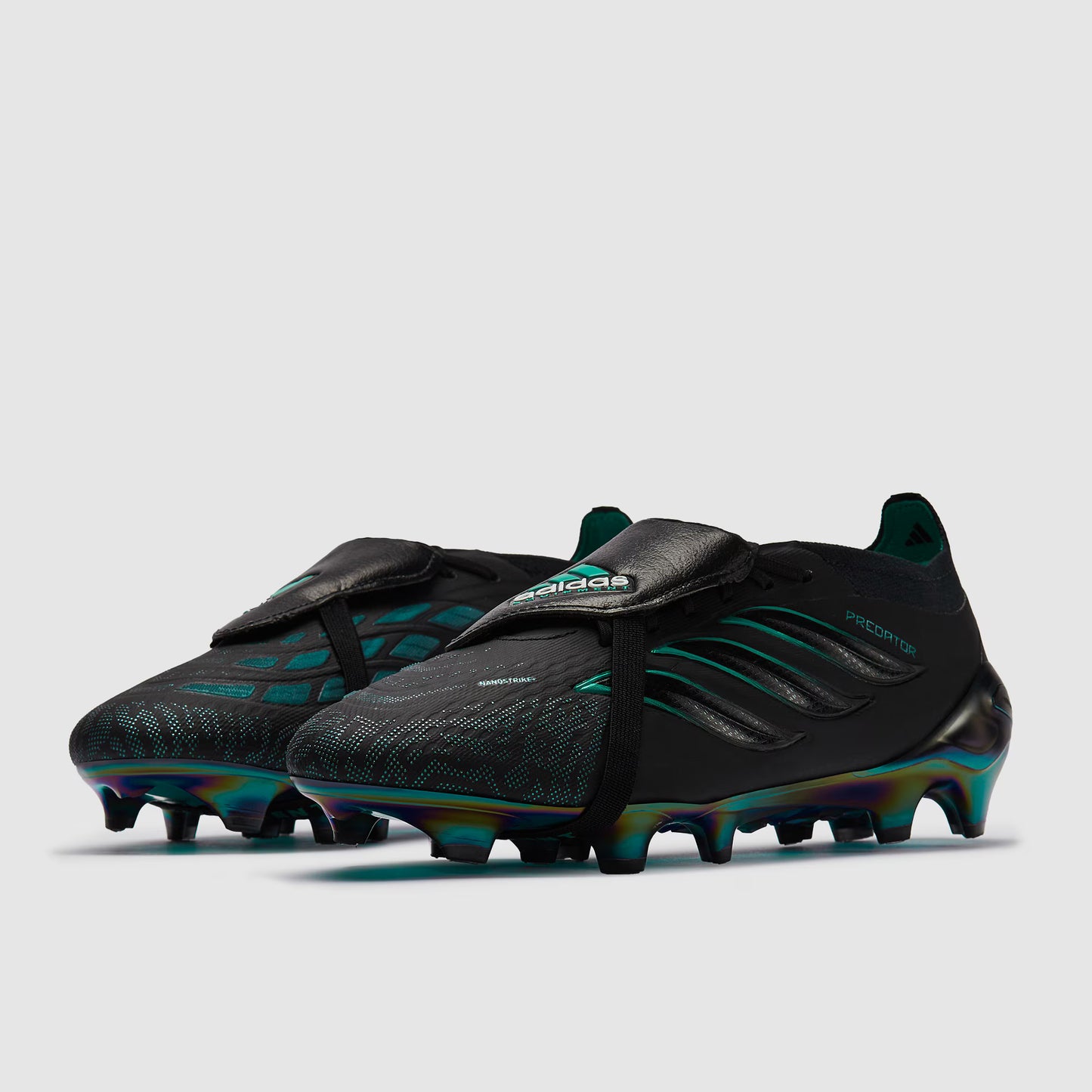 PREDATOR TONGUE ELITE FG - CORE BLACK/GREEN