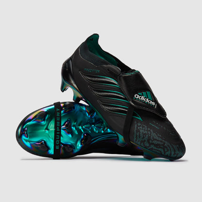 PREDATOR TONGUE ELITE FG - CORE BLACK/GREEN