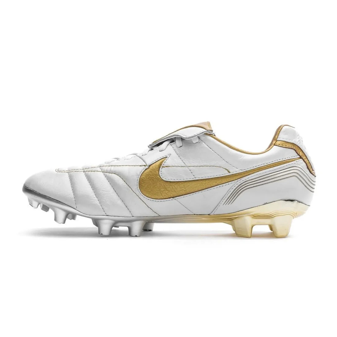 TIEMPO LEGEND 7 ELITE FG - WHITE/GOLD LIMITED EDITION