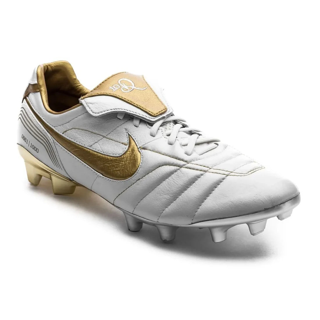 TIEMPO LEGEND 7 ELITE FG - WHITE/GOLD LIMITED EDITION